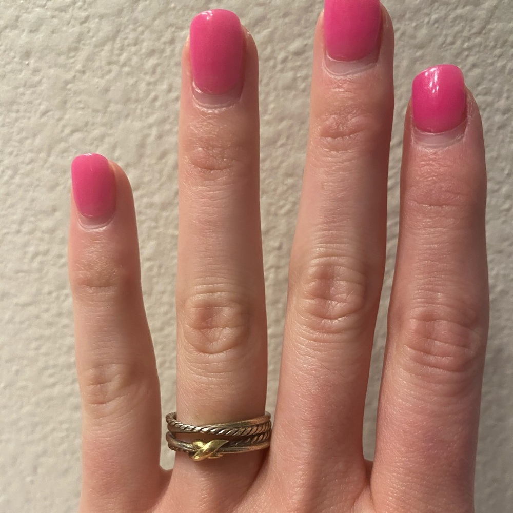 David Yurman X Crossover- 18K Gold Rink
